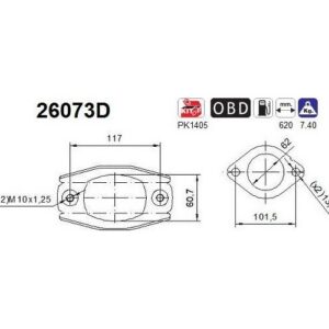 AS 26073D - Catalyseur