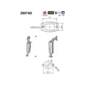 AS 26074D - Catalyseur