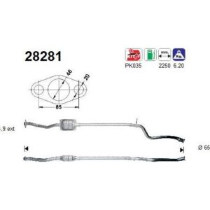 AS 28281 - Catalyseur