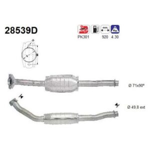 AS 28539D - Catalyseur