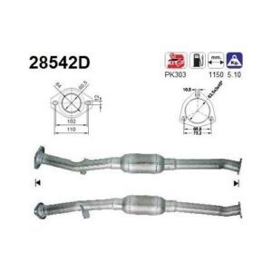 AS 28542D - Catalyseur