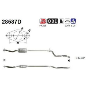 AS 28587D - Catalyseur