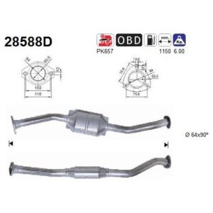 AS 28588D - Catalyseur