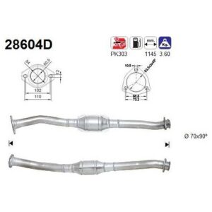 AS 28604D - Catalyseur