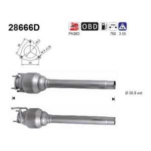 AS 28666D - Catalyseur
