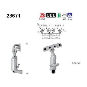 AS 28671 - Catalyseur