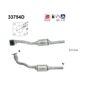 AS 33754D - Catalyseur