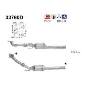 AS 33760D - Catalyseur