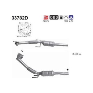 AS 33782D - Catalyseur