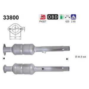 AS 33800 - Catalyseur