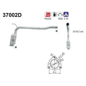 AS 37002D - Catalyseur