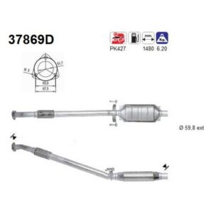 AS 37869D - Catalyseur
