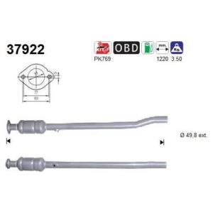 AS 37922 - Catalyseur