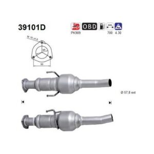 AS 39101D - Catalyseur