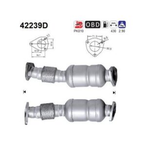 AS 42239D - Catalyseur