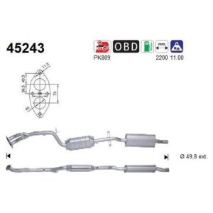 AS 45243 - Catalyseur