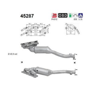 AS 45287 - Catalyseur