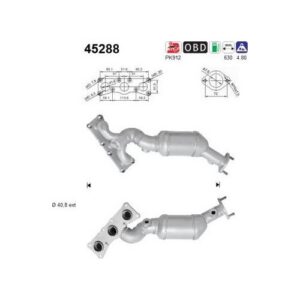 AS 45288 - Catalyseur