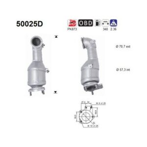 AS 50025D - Catalyseur