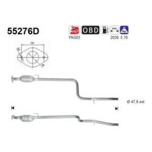 AS 55276D - Catalyseur