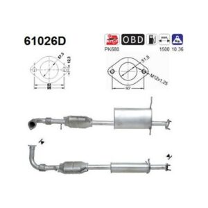 AS 61026D - Catalyseur