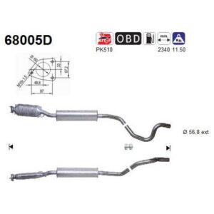 AS 68005D - Catalyseur