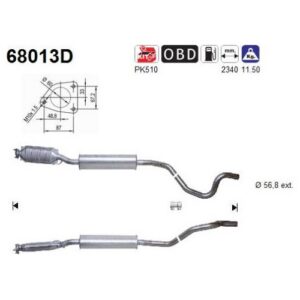 AS 68013D - Catalyseur