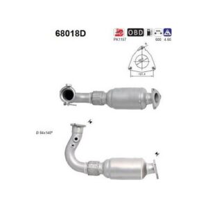 AS 68018D - Catalyseur