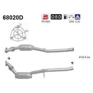 AS 68020D - Catalyseur