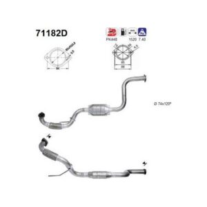 AS 71182D - Catalyseur