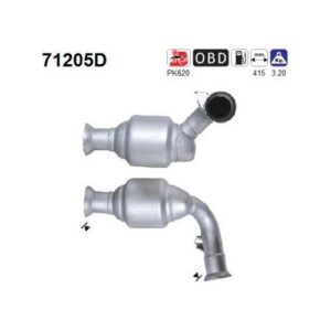 AS 71205D - Catalyseur
