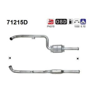 AS 71215D - Catalyseur