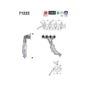 AS 71222 - Catalyseur