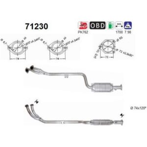 AS 71230 - Catalyseur