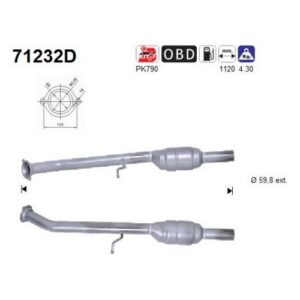 AS 71232D - Catalyseur