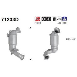 AS 71233D - Catalyseur
