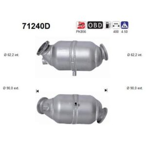 AS 71240D - Catalyseur