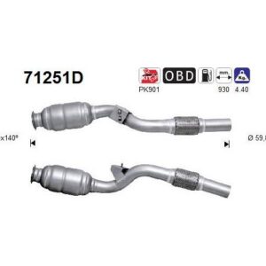 AS 71251D - Catalyseur