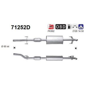AS 71252D - Catalyseur