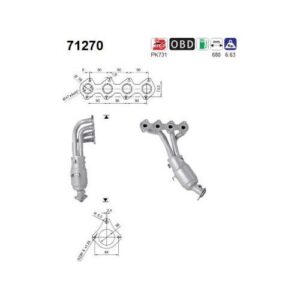 AS 71270 - Catalyseur