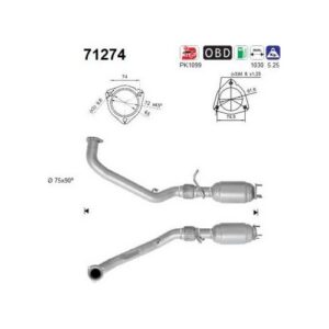 AS 71274 - Catalyseur