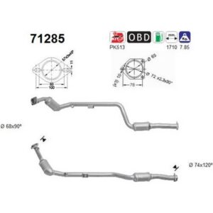 AS 71285 - Catalyseur