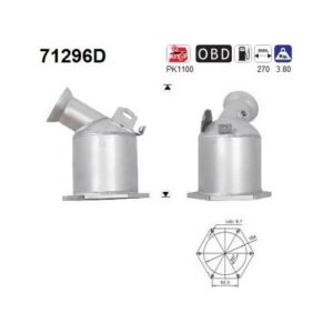 AS 71296D - Catalyseur