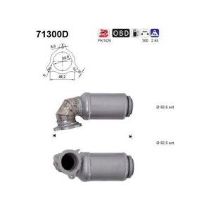 AS 71300D - Catalyseur