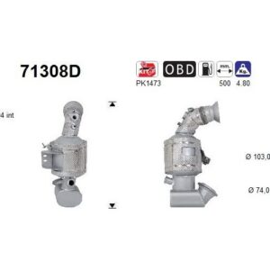 AS 71308D - Catalyseur