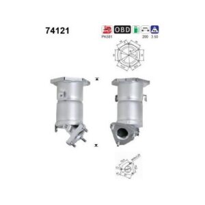 AS 74121 - Catalyseur