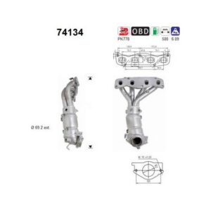 AS 74134 - Catalyseur