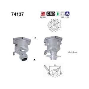 AS 74137 - Catalyseur