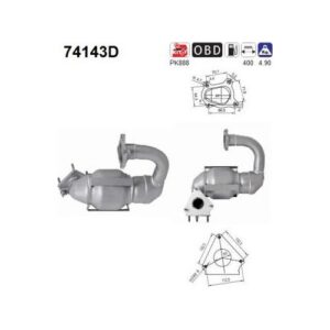 AS 74143D - Catalyseur