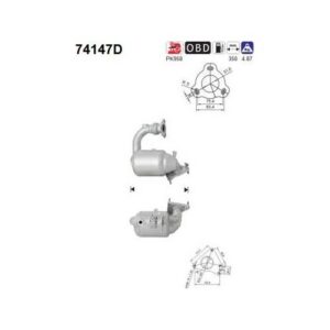 AS 74147D - Catalyseur